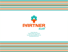 Tablet Screenshot of partnertextil.com.br